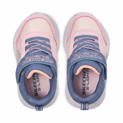Scarpe bambini Skechers - Sola grigio/rosa 303714N GYLP Grigio - 22 - Vista aggiuntiva 2