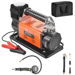 VEVOR Compressore deAria per Carichi Pesanti 12V, Gonfiatore per Pneumatici Portatile 200L/min, Kit di Gonfiaggio Pneumatici con Manometro Digitale,