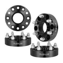 Vevor - Distanziali per Ruote, Adattatori per Ruote 38,1 mm 6 x 139,7 mm Distanziatore Forgiato 6 Alette, Distanziali Mozzi Auto M14 x 1,5 Foro 78,1