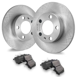 Vevor - Kit Freno Posteriore Compatibile 231,7 mm Dischi Freno 6,1 kg con audi A3(8L), seat ibiza, skoda octavia, roomster, vw golf ⅳ, Kit di