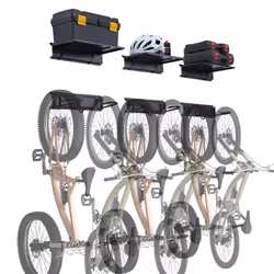Caratteristiche & Dettagli Massimizza il tuo spazio: appendi le tue biciclette al muro con il nostro portabiciclette a parete ...