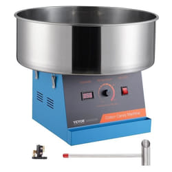 Vevor - Macchina per Zucchero Filato Elettrica, 1000 w, Macchina Zucchero Filato Commerciale con Ciotola in Acciaio Inossidabile e Paletta per
