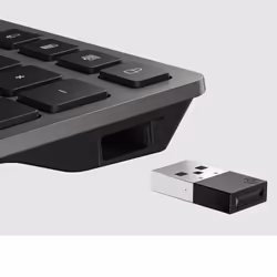 HP Tastiera wireless ricaricabile multidispositivo 725 - Vista aggiuntiva 5