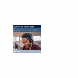 POLY Voyager Focus 2 Microsoft Teams Certified USB-C-C Headset +USB-C/A Adapter +Charging Stand - Vista aggiuntiva 5