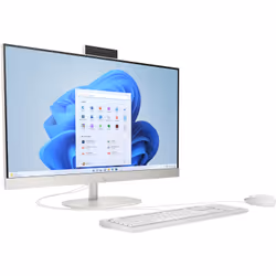 HP 27-cr0023nl Intel® Core™ i5 i5-1335U 68,6 cm (27") 1920 x 1080 Pixel PC All-in-one 16 GB DDR4-SDRAM 512 GB SSD Windows 11 Home Wi-Fi 6 (802.11ax) Bianco