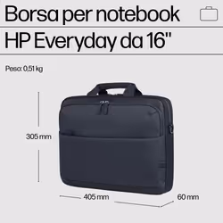 HP Borsa per notebook Everyday da 16'' - Vista aggiuntiva 4