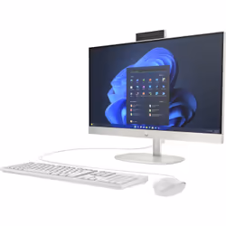 HP 240 G10 i5-1335U 8 GB 256 GB SSD Win11 Home Tutto in uno Bianco - Vista aggiuntiva 4