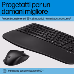 HP Combinazione di tastiera e mouse dual-mode 685 Comfort - Vista aggiuntiva 4