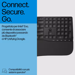 HP 685 Comfort Dual-Mode Keyboard - Vista aggiuntiva 6