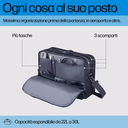 HP Borsa per laptop da 16 pollici Travel Plus 22L - Vista aggiuntiva 5