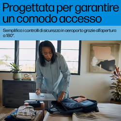 HP Borsa per laptop da 16 pollici Travel Plus 22L - Vista aggiuntiva 7