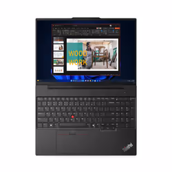 Lenovo ThinkPad E16 Gen 2 (AMD) Ryzen 7 7735HS 16" 16 GB 512 GB SSD Win11 Pro Nero - Vista aggiuntiva 8