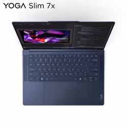 Lenovo Yoga Slim 7x, Copilot+ PC il primo Next Gen AI PC. Notebook 14.5" OLED Touch Qualcomm Snapdragon X Elite 16 GB 1TB - Vista aggiuntiva 4