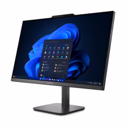 Lenovo V100 Intel® N N100 23.8" 8 GB 512 GB SSD Win11 Pro Nero - Vista aggiuntiva 5