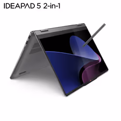 Lenovo IdeaPad 5 2-in-1 Intel® Core™ i5 i5-13420H Ibrido (2 in 1) 35,6 cm (14") Touch screen WUXGA 16 GB LPDDR5x-SDRAM 512 GB SSD Wi-Fi 6 (802.11ax) Windows 11 Home Grigio - Vista aggiuntiva 5