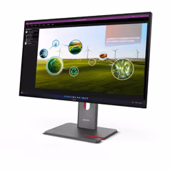 Lenovo ThinkVision P27Q-40 Monitor PC 68,6 cm (27") 2560 x 1440 Pixel LED Nero - Vista aggiuntiva 4