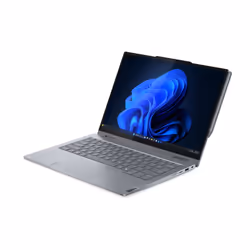 Lenovo ThinkBook 14 2-in-1 G5 IAU Intel Core Ultra 7 Ibrido (2 in 1) 35,6 cm (14") Touch screen WUXGA 16 GB DDR5-SDRAM 512 GB SSD Wi-Fi 6E (802.11ax) Windows 11 Pro Italiano Grigio - Vista aggiuntiva 4