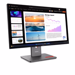 Lenovo ThinkVision P24Q-40 Monitor PC 60,5 cm (23.8") 2560 x 1440 Pixel Quad HD LCD Nero - Vista aggiuntiva 4