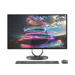 Lenovo Yoga AIO 32ILL10 Intel Core Ultra 7 258V 80 cm (31.5") 3840 x 2160 Pixel PC All-in-one 32 GB LPDDR5x-SDRAM 1 TB SSD NVIDIA GeForce RTX 4050 Windows 11 Pro Wi-Fi 7 (802.11be) Grigio
