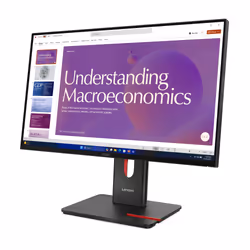 Lenovo ThinkVision T24D-40 Monitor PC 60,5 cm (23.8") 1920 x 1080 Pixel Full HD LCD Nero - Vista aggiuntiva 3