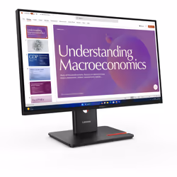 Lenovo ThinkVision T24D-40 Monitor PC 60,5 cm (23.8") 1920 x 1080 Pixel Full HD LCD Nero - Vista aggiuntiva 4