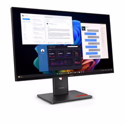 Lenovo ThinkVision T27UD-40 LED display 68,6 cm (27") 3840 x 2160 Pixel 4K Ultra HD LCD Nero - Vista aggiuntiva 4