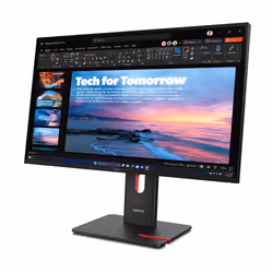Lenovo ThinkVision T27QD-40 LED display 68,6 cm (27") 2560 x 1440 Pixel Wide Quad HD Nero - Vista aggiuntiva 4