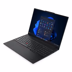 Lenovo ThinkPad E16 Gen 3 (Intel) Intel Core Ultra 5 255U Computer portatile 40,6 cm (16") WUXGA 16 GB DDR5-SDRAM 512 GB SSD Wi-Fi 6E (802.11ax) Windows 11 Pro Spagnolo Nero - Vista aggiuntiva 2