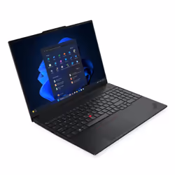 Lenovo ThinkPad E16 Gen 3 (Intel) Intel Core Ultra 5 255U Computer portatile 40,6 cm (16") WUXGA 16 GB DDR5-SDRAM 512 GB SSD Wi-Fi 6E (802.11ax) Windows 11 Pro Spagnolo Nero - Vista aggiuntiva 3