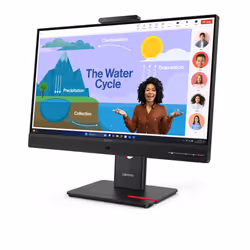 Lenovo ThinkVision T24D-4v LED display 60,5 cm (23.8") 1920 x 1080 Pixel Full HD Nero - Vista aggiuntiva 2