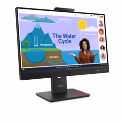 Lenovo ThinkVision T24D-4v LED display 60,5 cm (23.8") 1920 x 1080 Pixel Full HD Nero - Vista aggiuntiva 3