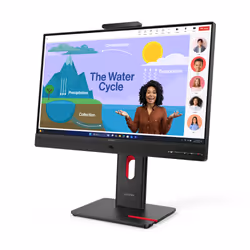 Lenovo ThinkVision T24D-4v LED display 60,5 cm (23.8") 1920 x 1080 Pixel Full HD Nero - Vista aggiuntiva 4