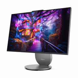 Lenovo Yoga AIO 27IAH10 68,6 cm (27") 2560 x 1440 Pixel PC All-in-one 32 GB LPDDR5x-SDRAM 1 TB SSD NVIDIA GeForce RTX 4050 Windows 11 Pro Wi-Fi 7 (802.11be) Grigio