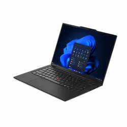 Lenovo ThinkPad X1 Carbon Gen 13 Aura Edition Intel Core Ultra 7 255U Computer portatile 35,6 cm (14") Touch screen 2.8K 32 GB LPDDR5x-SDRAM 1 TB SSD Wi-Fi 6E (802.11ax) Windows 11 Pro Italiano Nero - Vista aggiuntiva 2