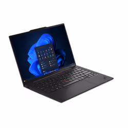 Lenovo ThinkPad X1 Carbon Gen 13 Aura Edition Intel Core Ultra 7 255U Computer portatile 35,6 cm (14") Touch screen 2.8K 32 GB LPDDR5x-SDRAM 1 TB SSD Wi-Fi 6E (802.11ax) Windows 11 Pro Italiano Nero - Vista aggiuntiva 3