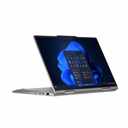 Lenovo ThinkPad X1 2-in-1 Gen 10 Aura Edition Intel Core Ultra 7 255U Ibrido (2 in 1) 35,6 cm (14") Touch screen 2.8K 32 GB LPDDR5x-SDRAM 1 TB SSD Wi-Fi 6E (802.11ax) Windows 11 Pro Italiano Grigio - Vista aggiuntiva 2