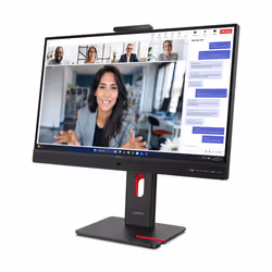 Lenovo ThinkVision T24-4v Monitor PC 60,5 cm (23.8") 1920 x 1080 Pixel Full HD LCD Nero - Vista aggiuntiva 4