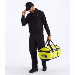 The North Face OS borsone 71 L Nylon, Poliestere Nero, Giallo - Vista aggiuntiva 4