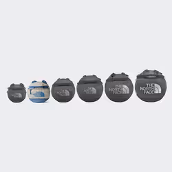 The North Face OS borsone 50 L Nylon, Poliestere Blu, Grigio - Vista aggiuntiva 5