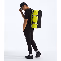 The North Face OS borsone 50 L Nylon, Poliestere Nero, Giallo - Vista aggiuntiva 4