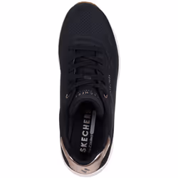 Sneakers Skechers - Uno wedge nero 177520 BLK Multicolore - 36 - Vista aggiuntiva 2