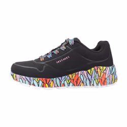 Scarpe bambini Skechers UNO LITESUBTLE LOVE Nero - 29 - Vista aggiuntiva 2