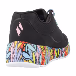 Scarpe bambini Skechers UNO LITESUBTLE LOVE Nero - 29 - Vista aggiuntiva 3