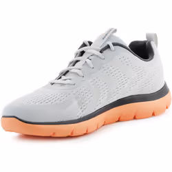 Sneakers Skechers Summits-Torre 232395-GYOR Gray/Orange Grigio - 44 - Vista aggiuntiva 3