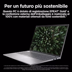HP ZBook Power G11 Intel Core Ultra 7 155H 16" 32 GB 1 TB SSD NVIDIA RTX A500 Win11 Pro Grigio - Vista aggiuntiva 7