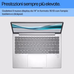 HP EliteBook 640 G11 Intel Core Ultra 7 165U 14" 16 GB 512 GB SSD Win11 Pro Argento - Vista aggiuntiva 6