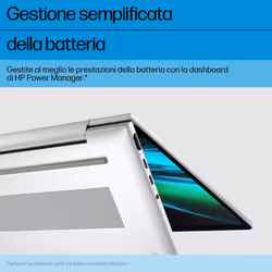 HP Elite x360 1040 G11 Intel Core Ultra 7 155H 14" Touch 16 GB LP512 GB SSD Win11 Pro Argento - Vista aggiuntiva 7