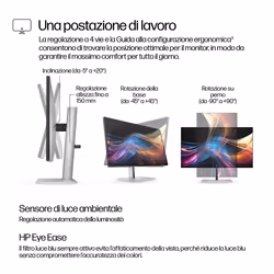 HP Series 7 Pro Monitor serie 7 Pro QHD da 27'' - 727pq - Vista aggiuntiva 8
