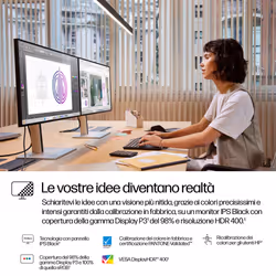 HP Series 7 Pro Monitor serie 7 Pro QHD Thunderbolt 4 da 27'' - 727pu - Vista aggiuntiva 8