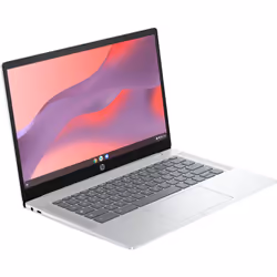 HP Chromebook 14a-nf0008nl Intel® N N100 35,6 cm (14") HD 4 GB LPDDR5-SDRAM 64 GB eMMC Wi-Fi 6E (802.11ax) ChromeOS Grigio